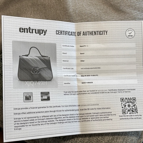 Gucci GG Marmont Mini Top-Handle Bag – Pastel Rainbow Leather - Picture 14 of 14